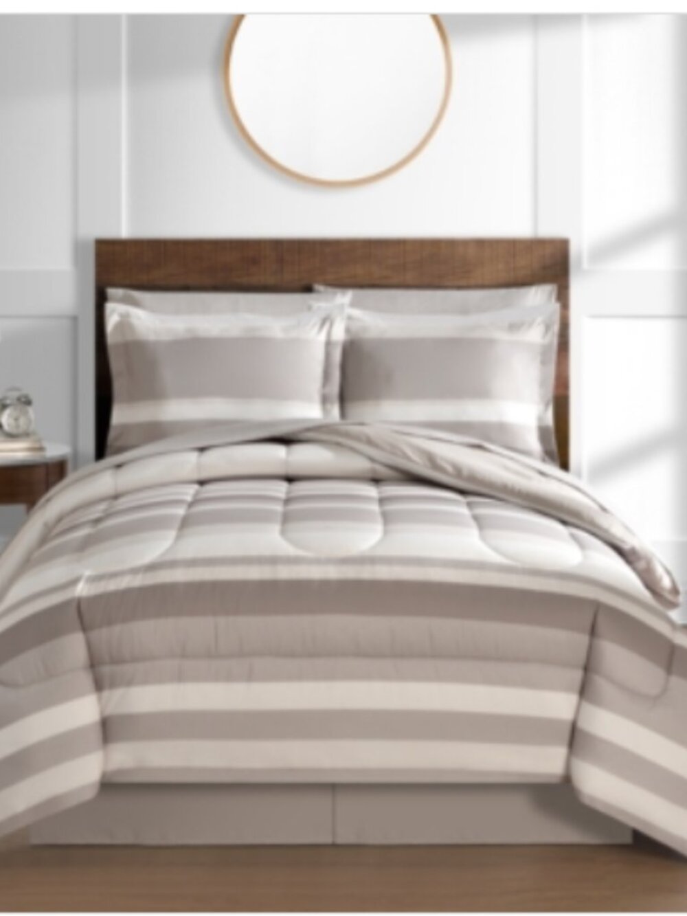Fairfield Square Collection Austin 8-Pc. Reversible Comforter & Bed Ensemble Tau